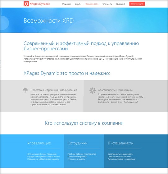 Websites: XPages Dynamic web site